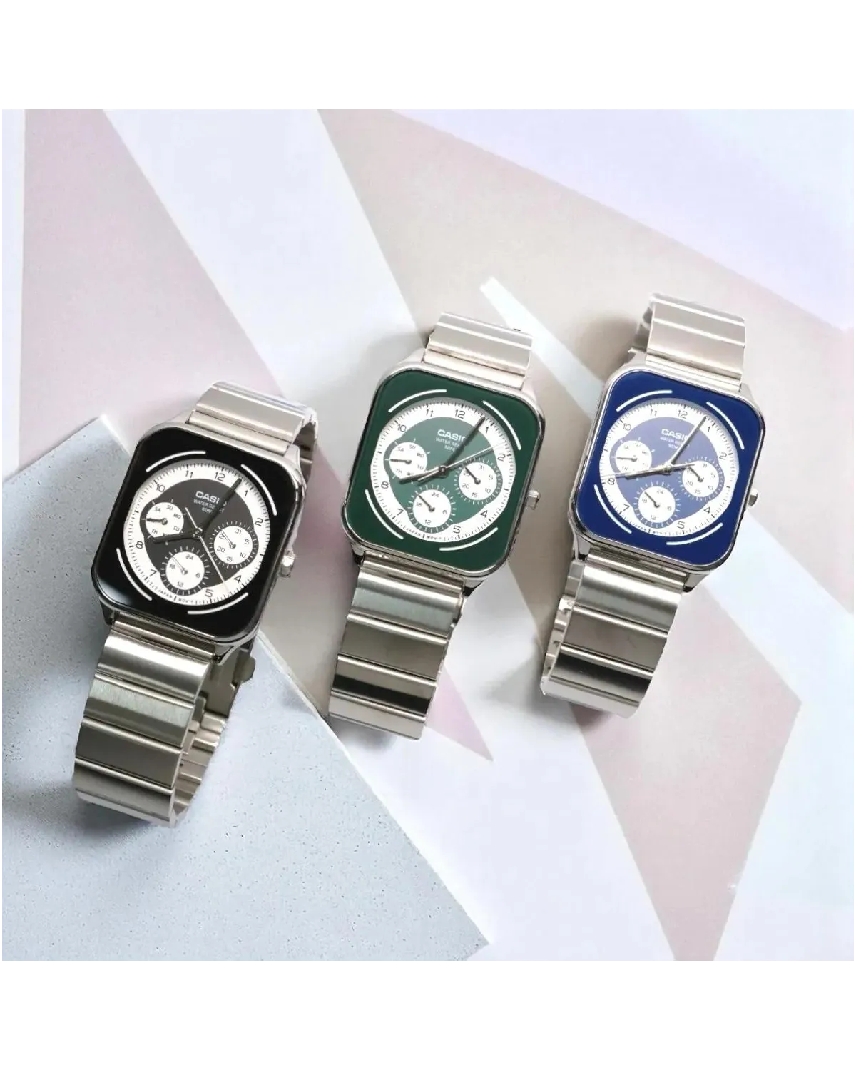 ZEGAREK MĘSKI CASIO MTP-M307D-2B + BOX ZEGAREK MĘSKI CASIO MTP-M307D-2B + BOX