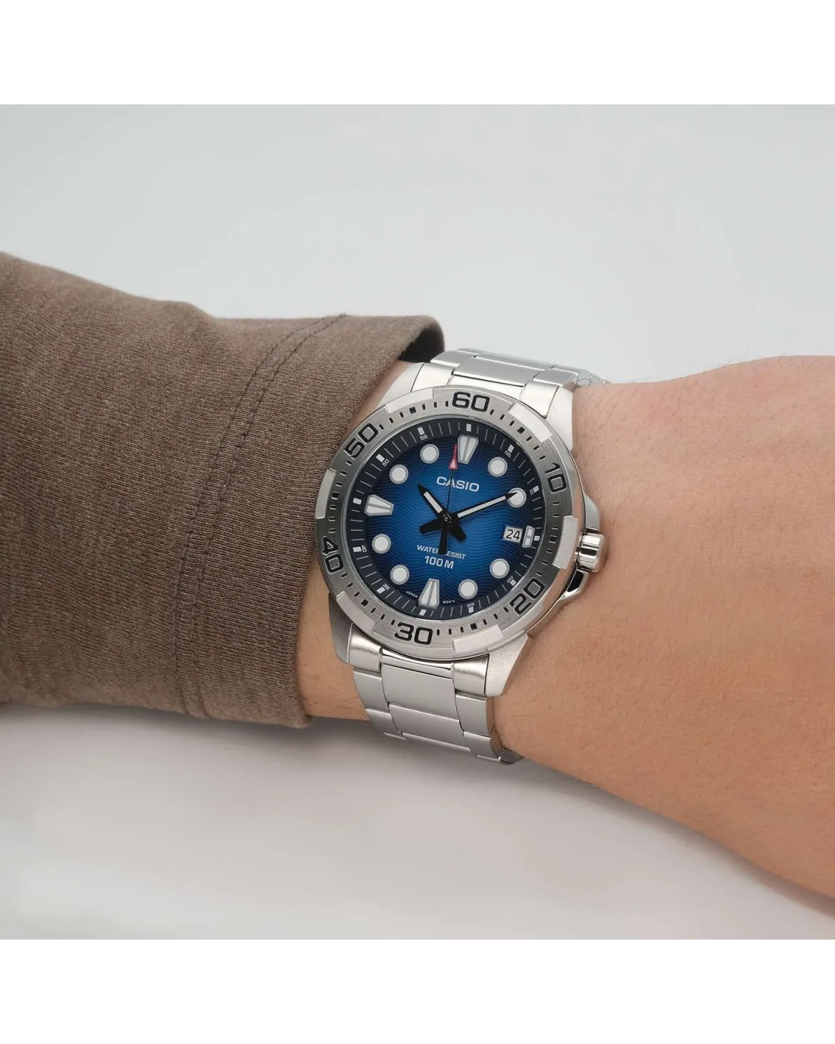 Zegarek Męski Casio Marine Sports MTD-140D-2A + BOX Zegarek Męski Casio Marine Sports MTD-140D-2A + BOX