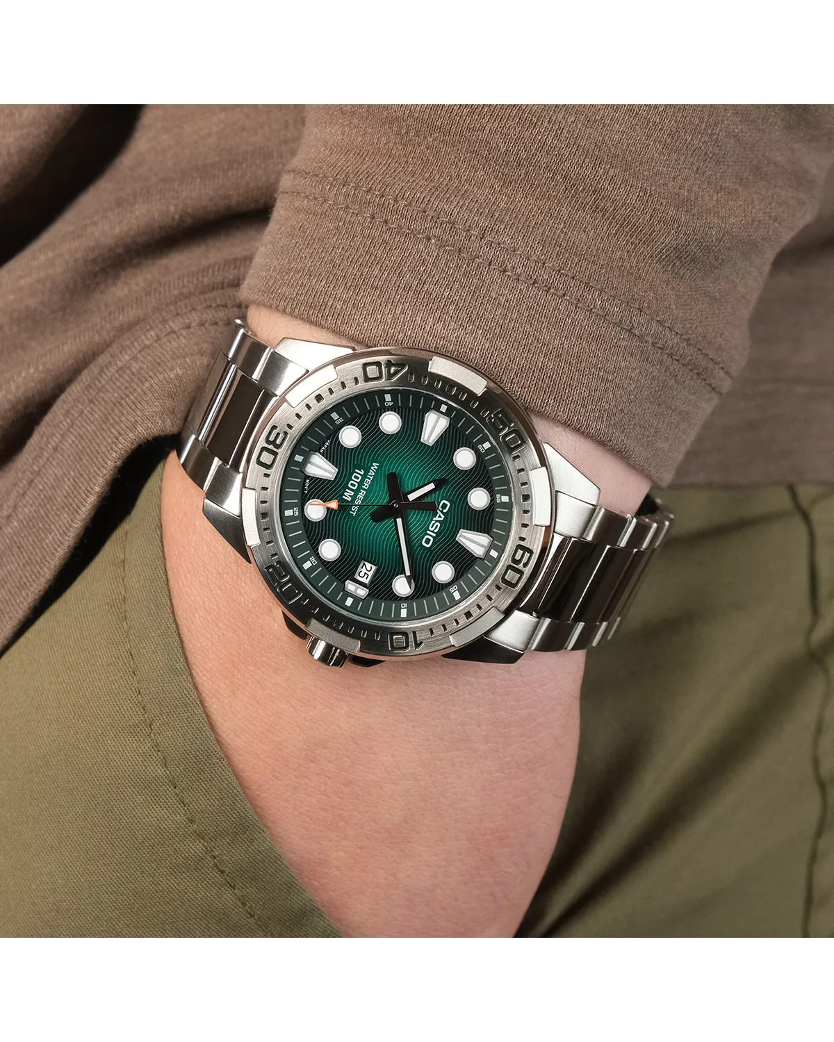 Zegarek Męski Casio Marine Sports MTD-140D-3A + BOX Zegarek Męski Casio Marine Sports MTD-140D-3A + BOX