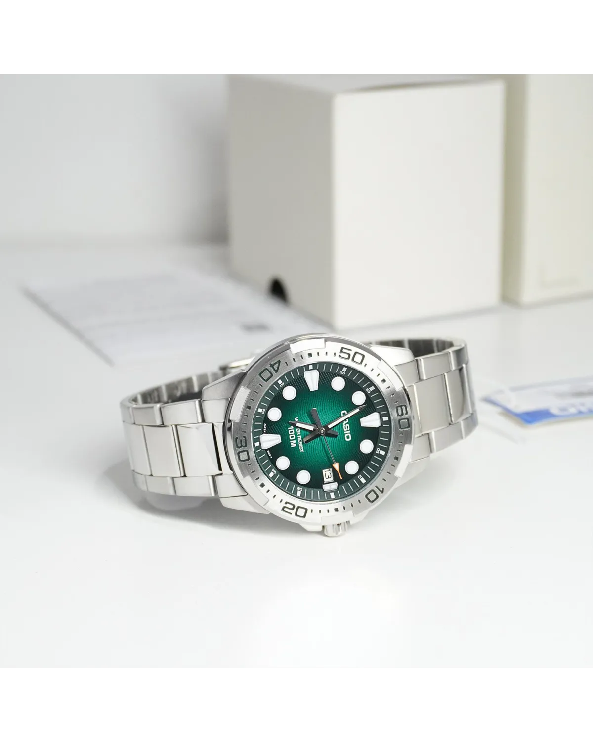 Zegarek Męski Casio Marine Sports MTD-140D-3A + BOX Zegarek Męski Casio Marine Sports MTD-140D-3A + BOX