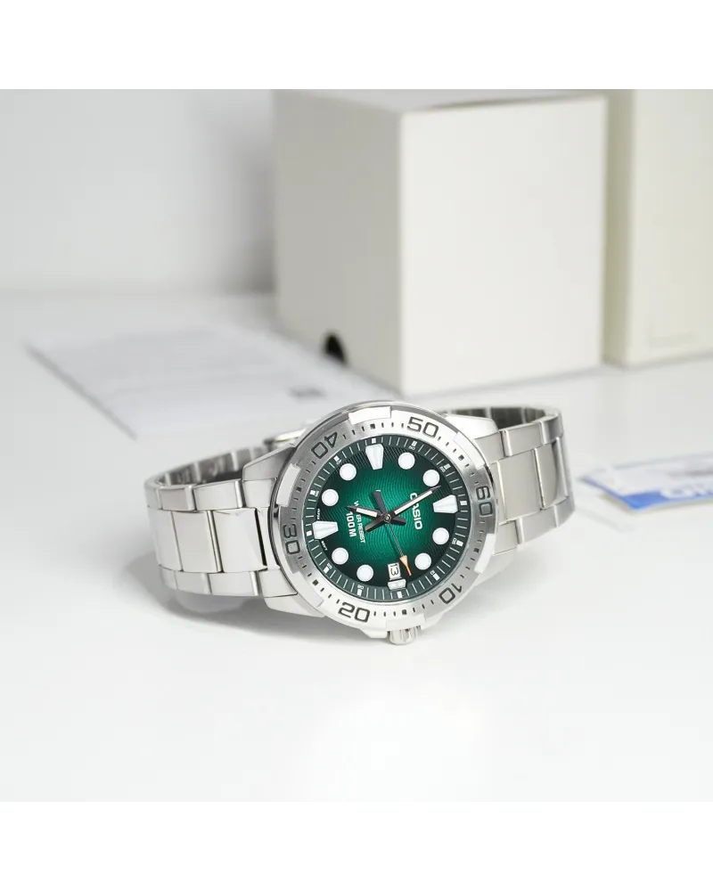 Zegarek Męski Casio Marine Sports MTD-140D-3A + BOX Zegarek Męski Casio Marine Sports MTD-140D-3A + BOX