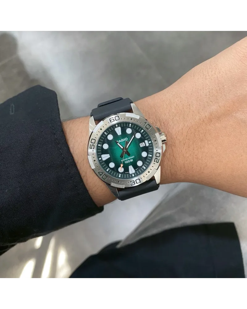 Zegarek Męski Casio Marine Sports MTD-140-3A + BOX Zegarek Męski Casio Marine Sports MTD-140-3A + BOX