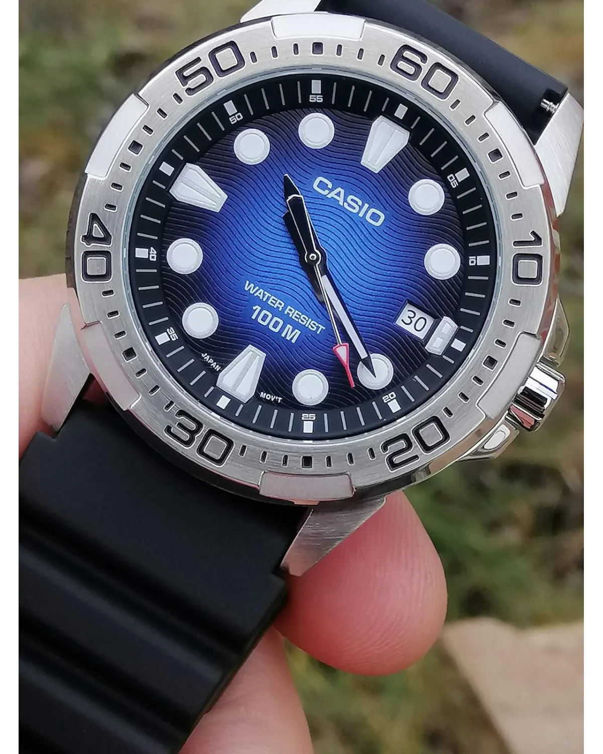 Zegarek Męski Casio Marine Sports MTD-140-2A + BOX Zegarek Męski Casio Marine Sports MTD-140-2A + BOX