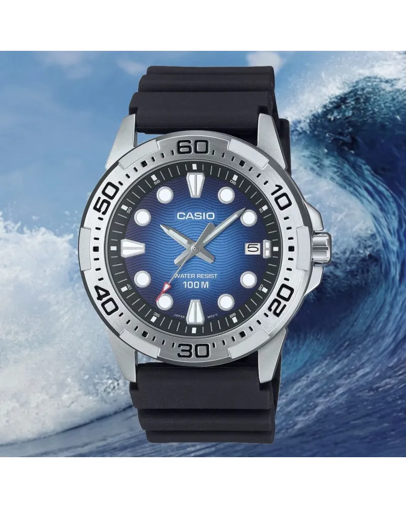 Zegarek Męski Casio Marine Sports MTD-140-2A + BOX Zegarek Męski Casio Marine Sports MTD-140-2A + BOX