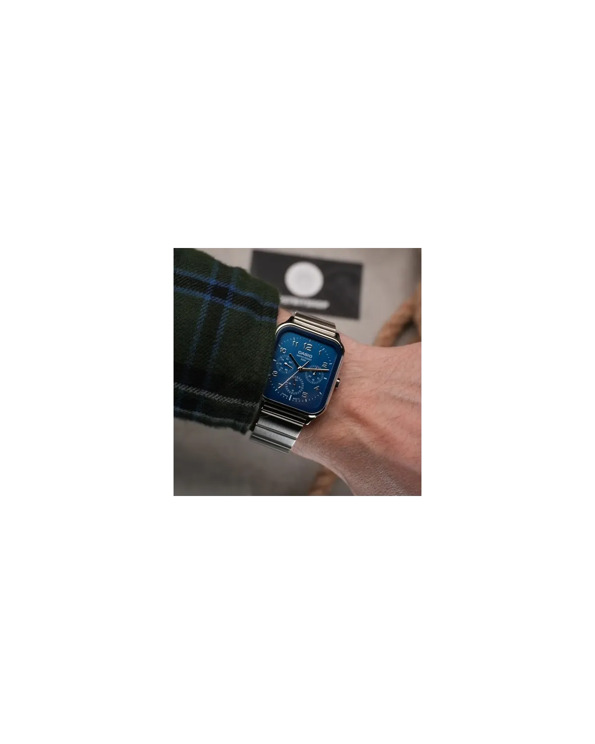 ZEGAREK MĘSKI CASIO MTP-M306D-2A + BOX ZEGAREK MĘSKI CASIO MTP-M306D-2A + BOX