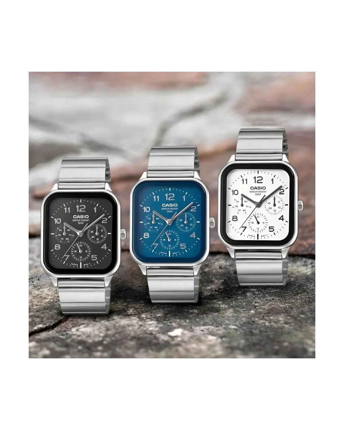 ZEGAREK MĘSKI CASIO MTP-M306D-2A + BOX ZEGAREK MĘSKI CASIO MTP-M306D-2A + BOX