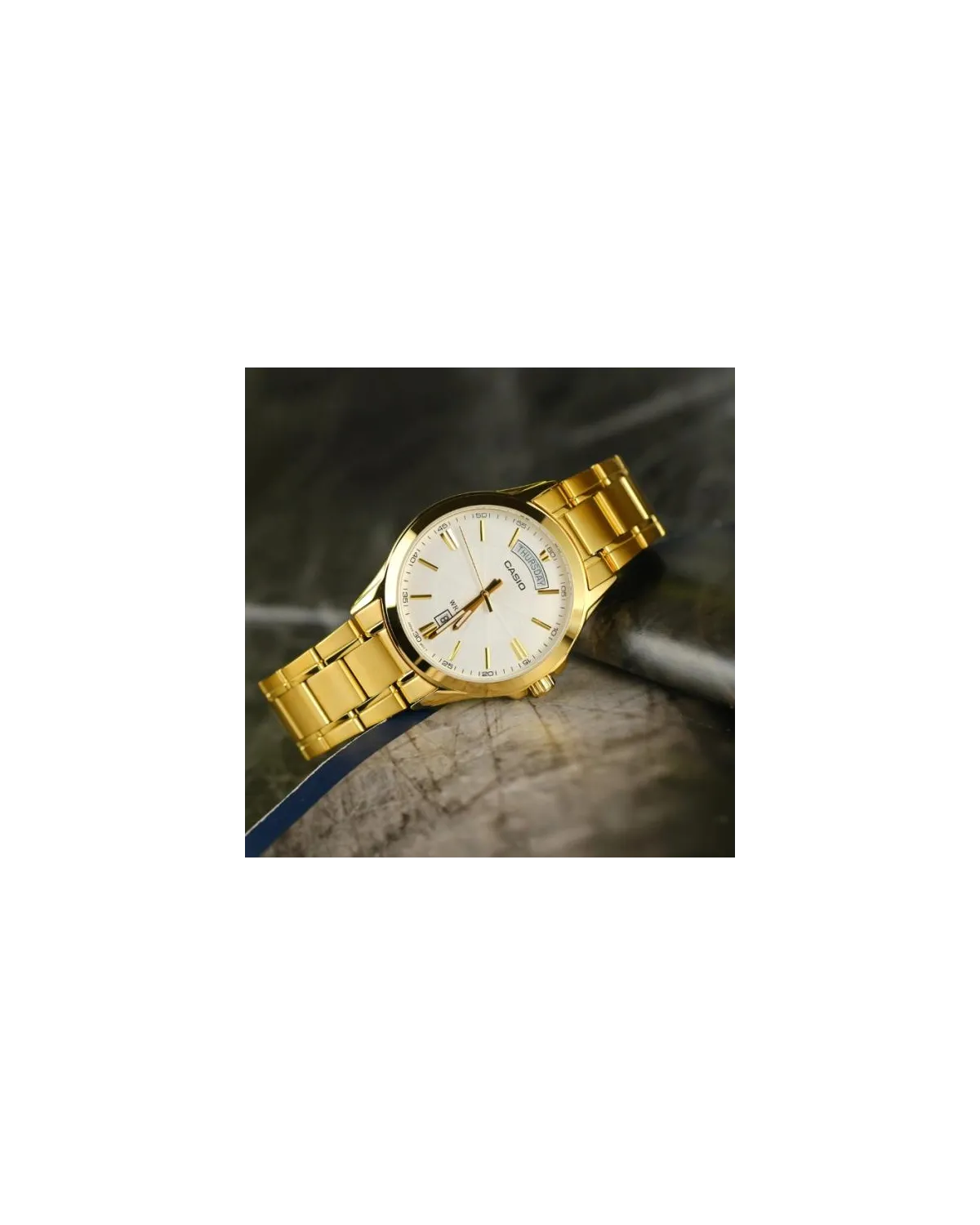 ZEGAREK MĘSKI CASIO  MTP-1381GD-7A (zd191e) + BOX