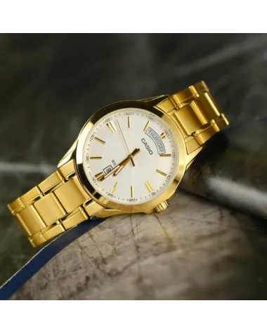 ZEGAREK MĘSKI CASIO  MTP-1381GD-7A (zd191e) + BOX