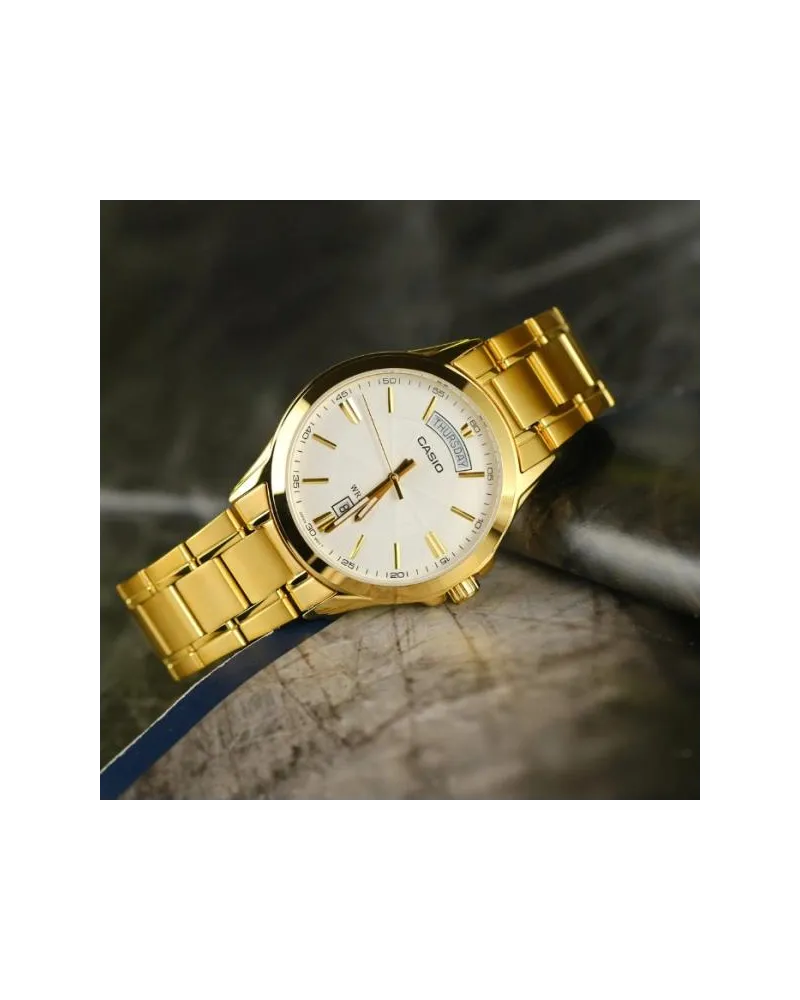 ZEGAREK MĘSKI CASIO  MTP-1381GD-7A (zd191e) + BOX
