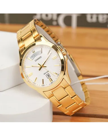 ZEGAREK MĘSKI CASIO  MTP-1381GD-7A (zd191e) + BOX