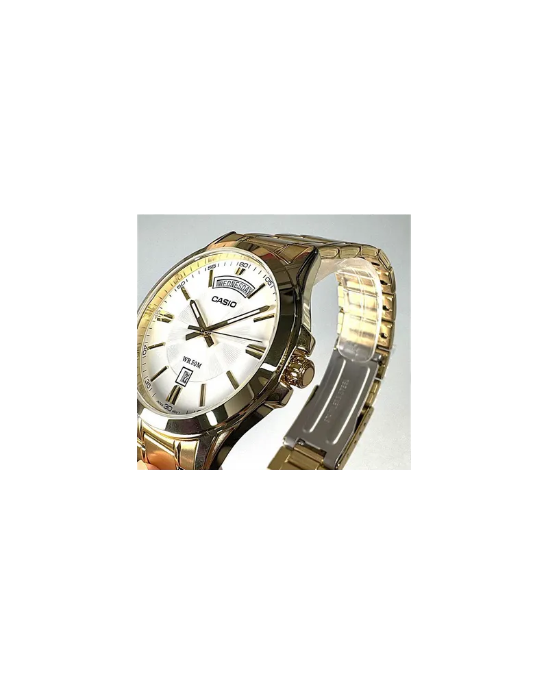 ZEGAREK MĘSKI CASIO  MTP-1381GD-7A (zd191e) + BOX