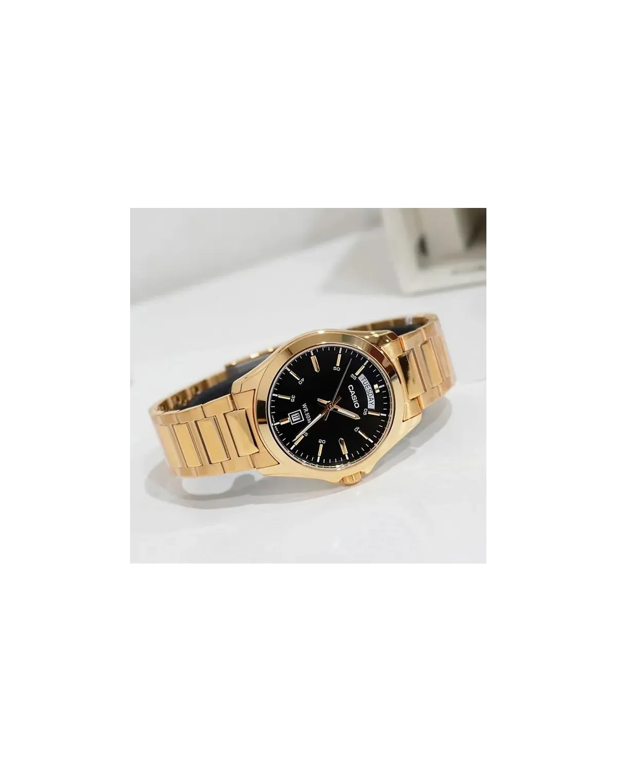 ZEGAREK MĘSKI CASIO MTP-1370G-1A (zd025h) + BOX ZEGAREK MĘSKI CASIO MTP-1370G-1A (zd025h) + BOX