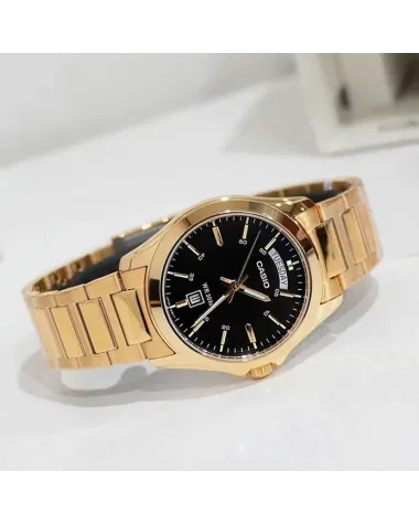 ZEGAREK MĘSKI CASIO  MTP-1370G-1A (zd025h) + BOX