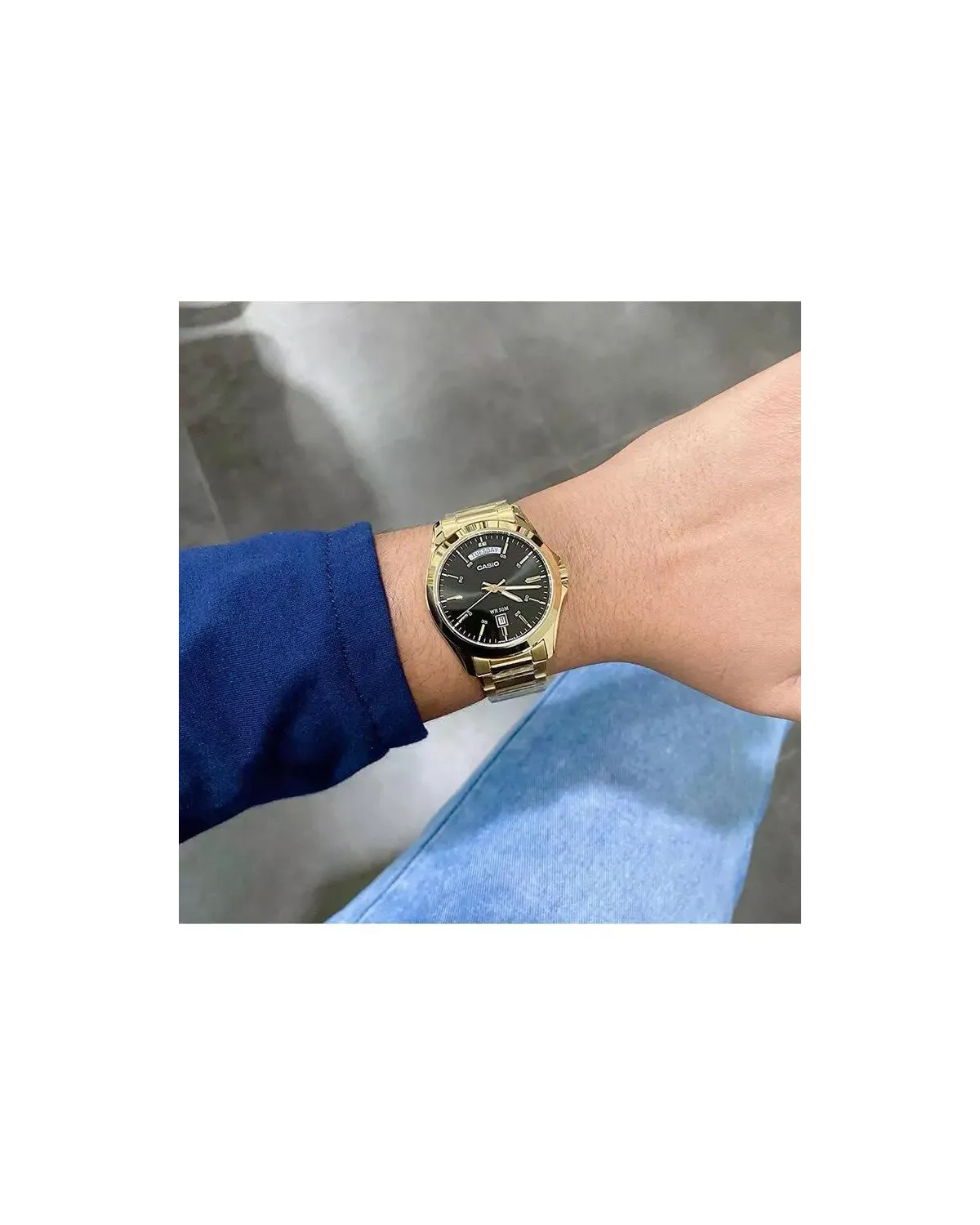 ZEGAREK MĘSKI CASIO MTP-1370G-1A (zd025h) + BOX ZEGAREK MĘSKI CASIO MTP-1370G-1A (zd025h) + BOX