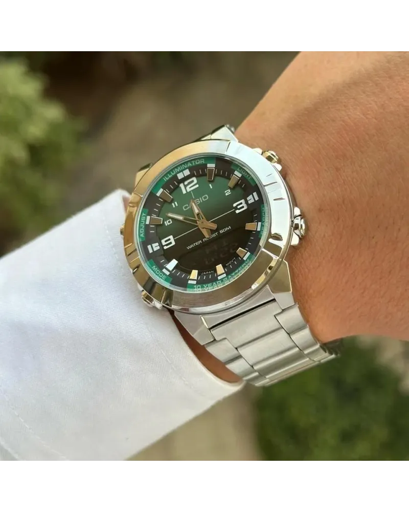 ZEGAREK MĘSKI CASIO AMW-870DA-3AV + BOX ZEGAREK MĘSKI CASIO AMW-870DA-3AV + BOX