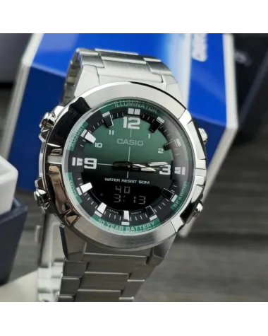 ZEGAREK MĘSKI CASIO AMW-870DA-3AV + BOX