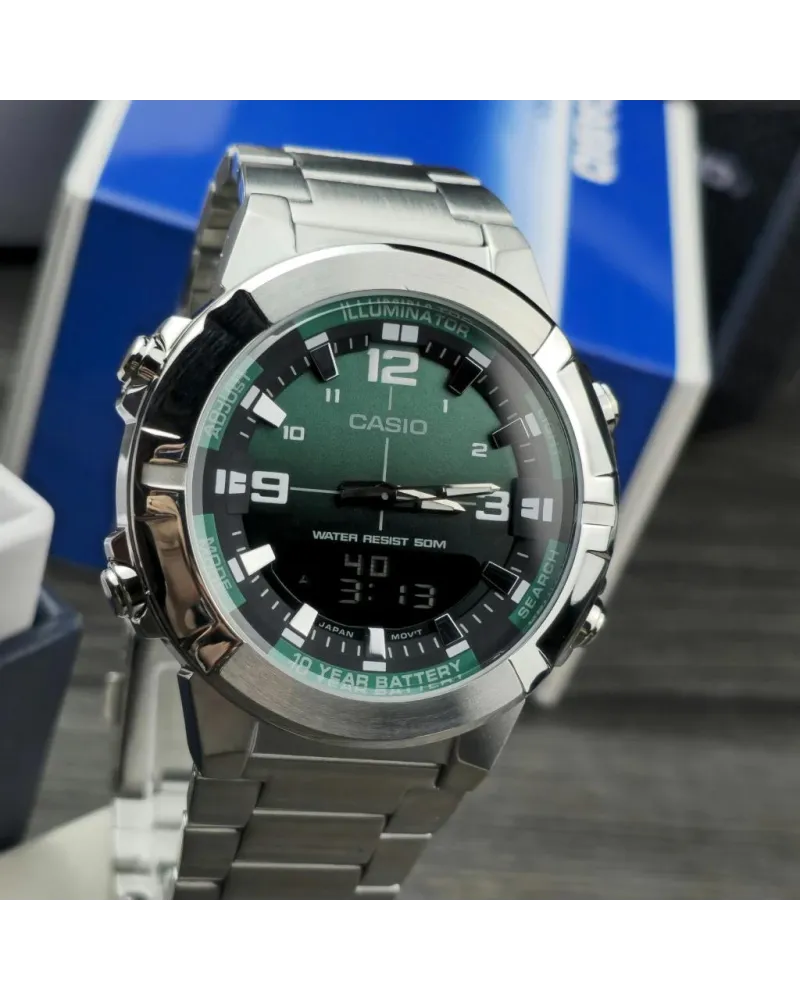 ZEGAREK MĘSKI CASIO AMW-870DA-3AV + BOX ZEGAREK MĘSKI CASIO AMW-870DA-3AV + BOX
