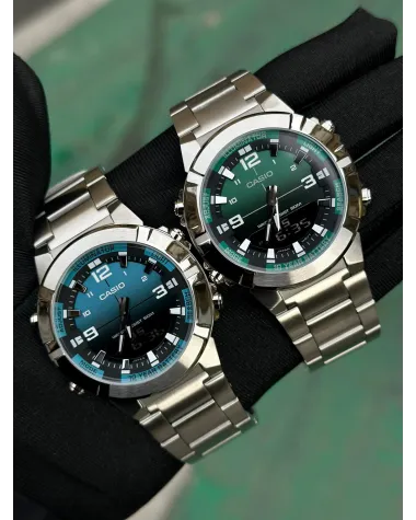 ZEGAREK MĘSKI CASIO AMW-870DA-3AV + BOX