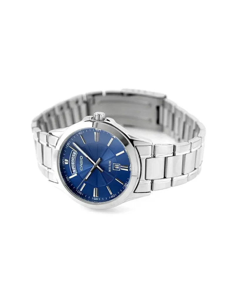 ZEGAREK MĘSKI CASIO MTP-1381D-2AV (zd076c) + BOX