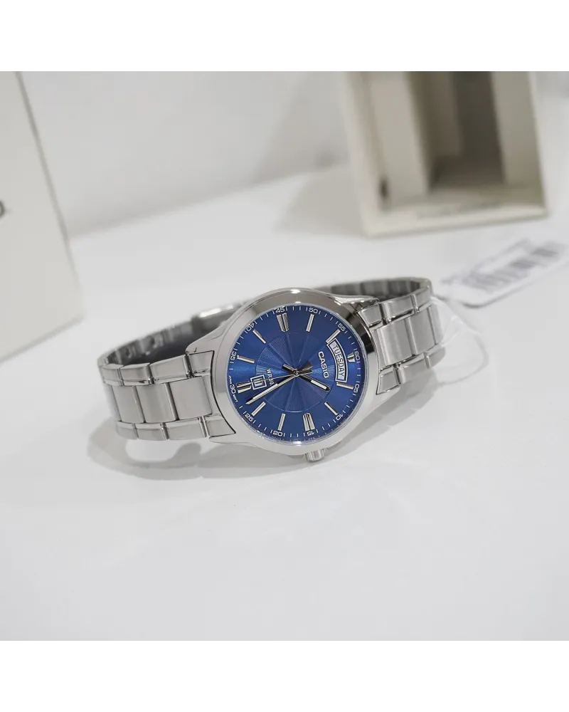 ZEGAREK MĘSKI CASIO MTP-1381D-2AV (zd076c) + BOX