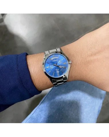 ZEGAREK MĘSKI CASIO MTP-1381D-2AV (zd076c) + BOX