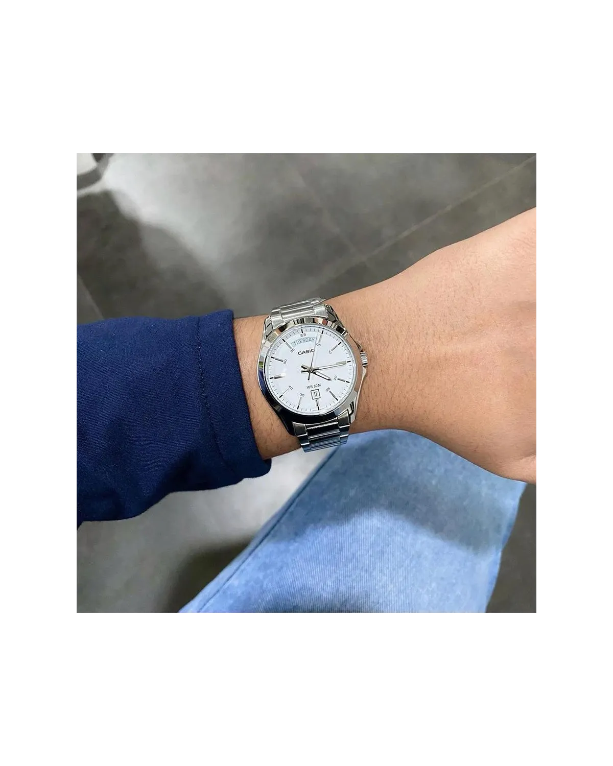 ZEGAREK MĘSKI CASIO MTP-1370D-7A3 (zd025g) + BOX