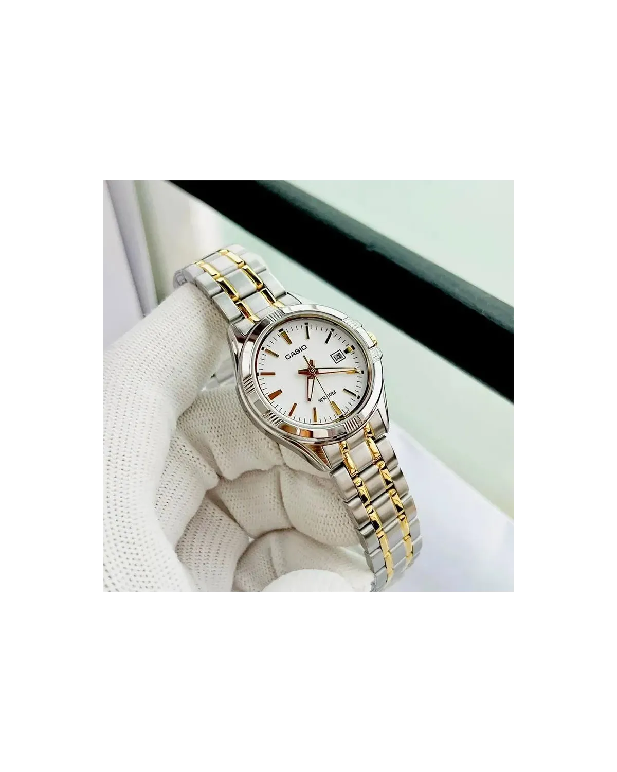 ZEGAREK DAMSKI CASIO LTP-1308SG-7AVDF (zd605c) + BOX