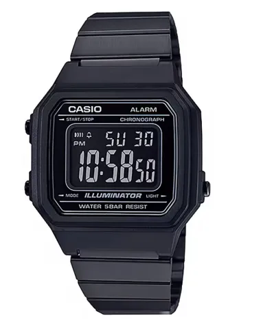 ZEGAREK MĘSKI CASIO VINTAGE B650WB-1B + BOX