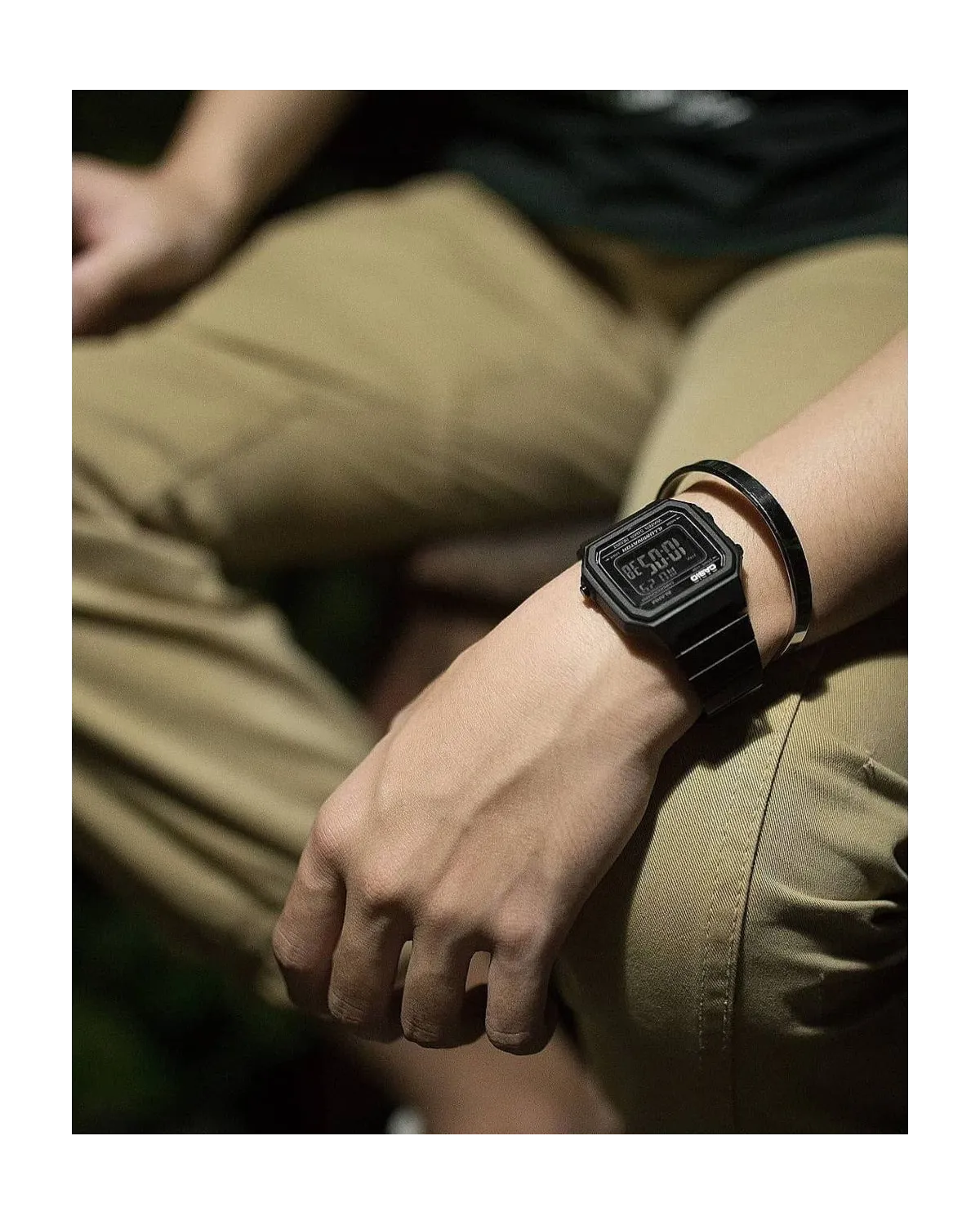 ZEGAREK MĘSKI CASIO VINTAGE B650WB-1B + BOX
