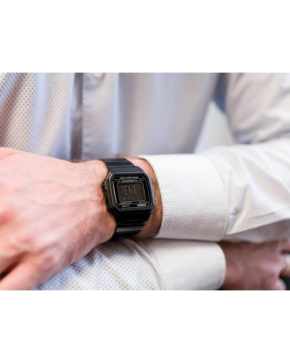 ZEGAREK MĘSKI CASIO VINTAGE B650WB-1B + BOX