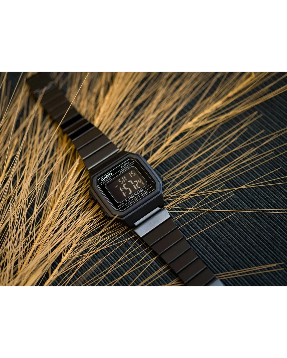ZEGAREK MĘSKI CASIO VINTAGE B650WB-1B + BOX