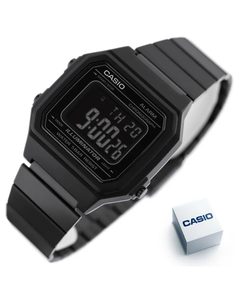 ZEGAREK MĘSKI CASIO VINTAGE B650WB-1B + BOX
