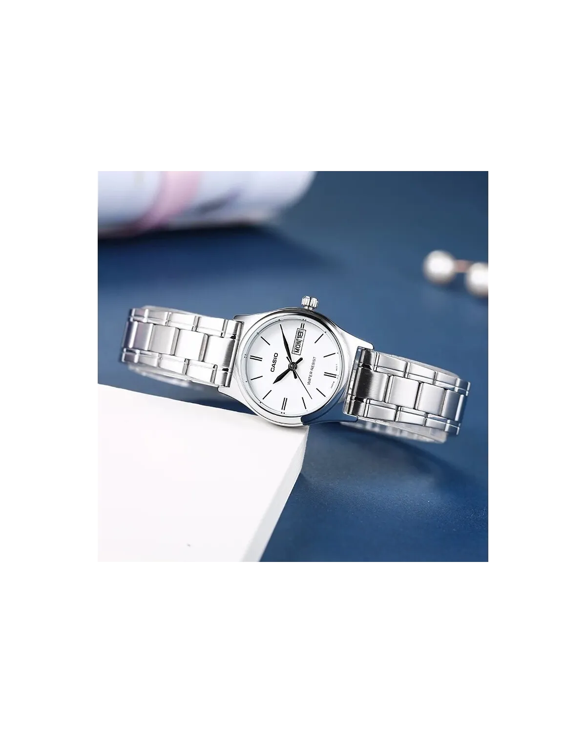 ZEGAREK DAMSKI CASIO LTP-V006D-7B2 + BOX ZEGAREK DAMSKI CASIO LTP-V006D-7B2 + BOX