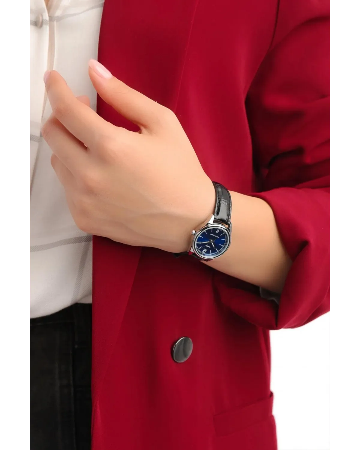 Zegarek Damski Casio Collection LTP-V005L-2B (zd582f) + BOX Zegarek Damski Casio Collection LTP-V005L-2B (zd582f) + BOX