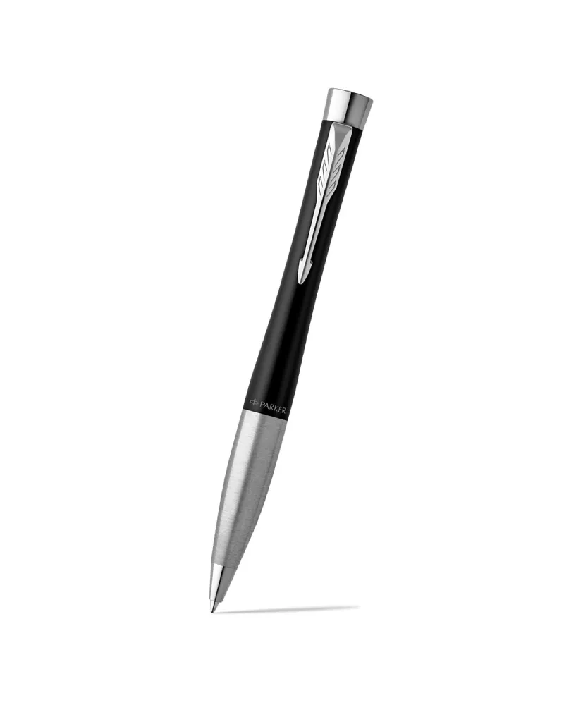 Długopis Parker Urban Czarny Matowy + Srebrny w Pudełku z Grawerem na Ślub (2143639/2143641) Długopis Parker Urban Czarny Matowy + Srebrny w Pudełku z Grawerem na Ślub (2143639/2143641)