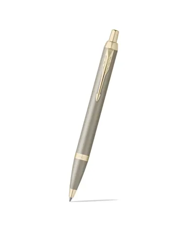 Długopisy Parker IM Bronze + Sandstone  W pudełku z Grawerem na Ślub (2172961/2235420)