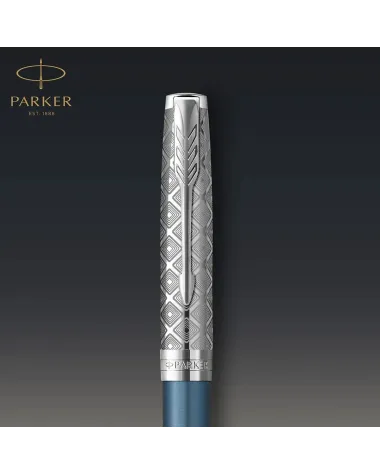 Długopisy Parker Sonnet metal red + metal blue CT w Pudełku z Grawerem na Ślub (2119783/2119649) Długopisy Parker Sonnet metal red + metal blue CT w Pudełku z Grawerem na Ślub (2119783/2119649)