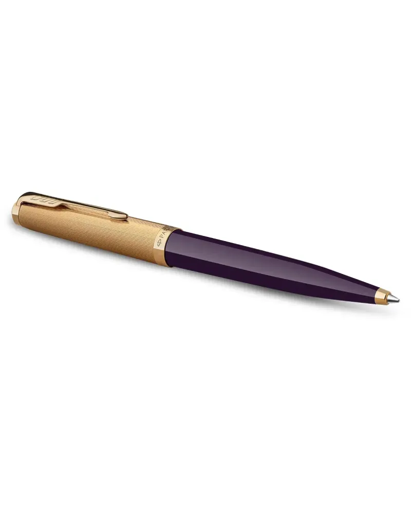 Długopisy Parker 51 Deluxe Czarny + Śliwkowy GT w Pudełku z Grawerem na Ślub (2123513/2123518) Długopisy Parker 51 Deluxe Czarny + Śliwkowy GT w Pudełku z Grawerem na Ślub (2123513/2123518)