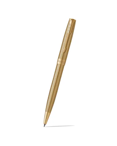 Długopisy Parker Sonnet Cisel&eacute; GT+CT w Pudełku z Grawerem na Ślub (2209267/2209263)