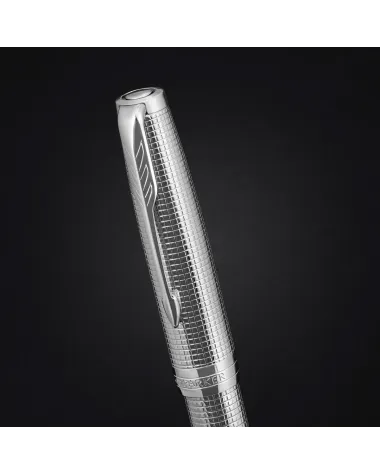 Długopisy Parker Sonnet Cisel&eacute; GT+CT w Pudełku z Grawerem na Ślub (2209267/2209263)
