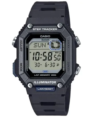 ZEGAREK MĘSKI CASIO Digital Moonphase WS-B1000-1AVDF + BOX