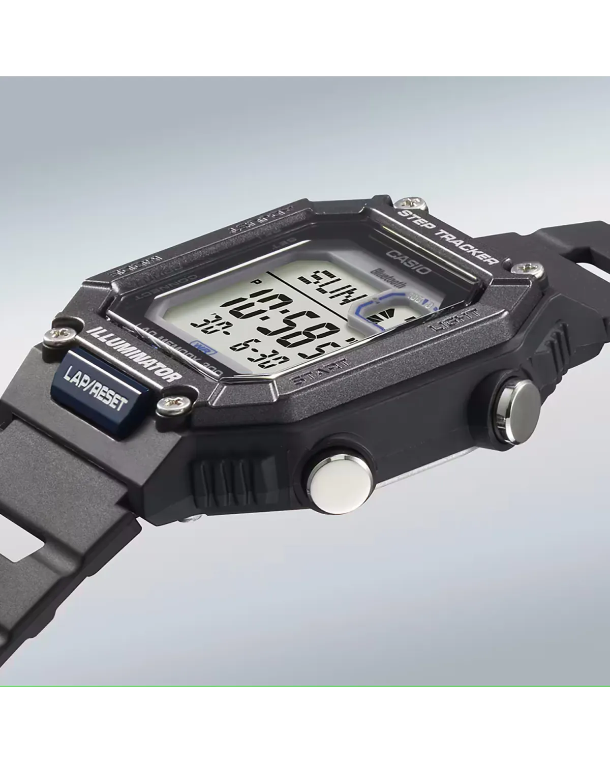 ZEGAREK MĘSKI CASIO Digital Moonphase WS-B1000-1AVDF + BOX