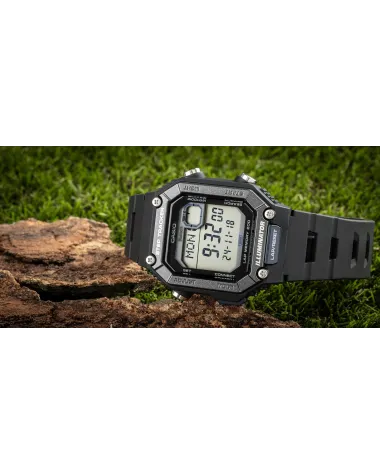 ZEGAREK MĘSKI CASIO Digital Moonphase WS-B1000-1AVDF + BOX