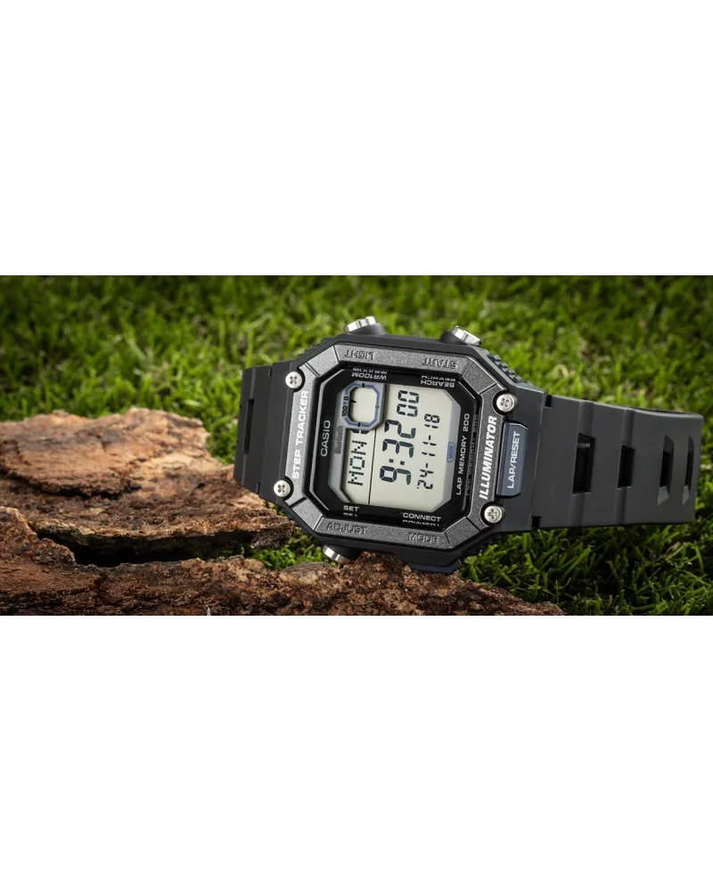 ZEGAREK MĘSKI CASIO Digital Moonphase WS-B1000-1AVDF + BOX