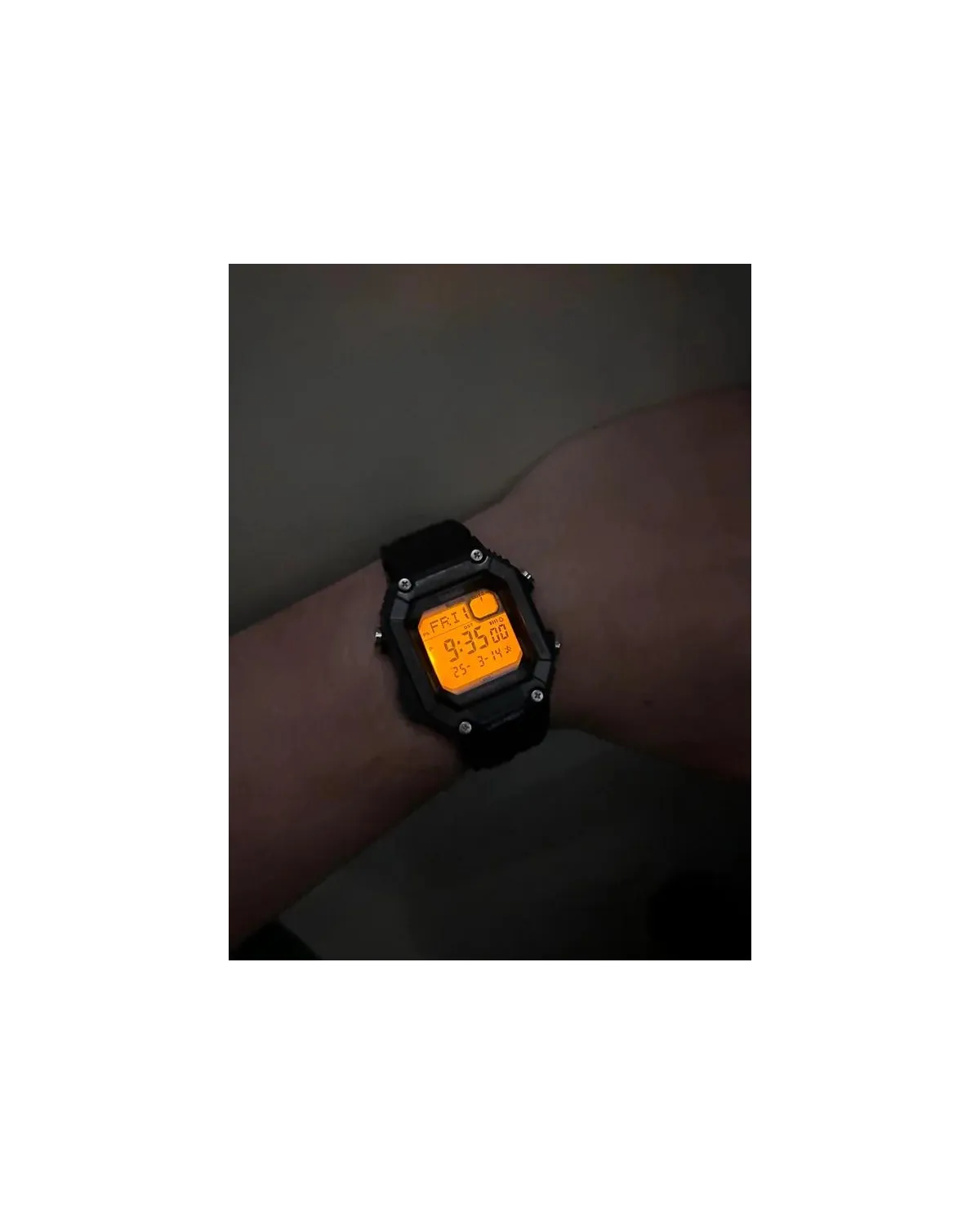 ZEGAREK MĘSKI CASIO Digital Moonphase WS-B1000-1AVDF + BOX