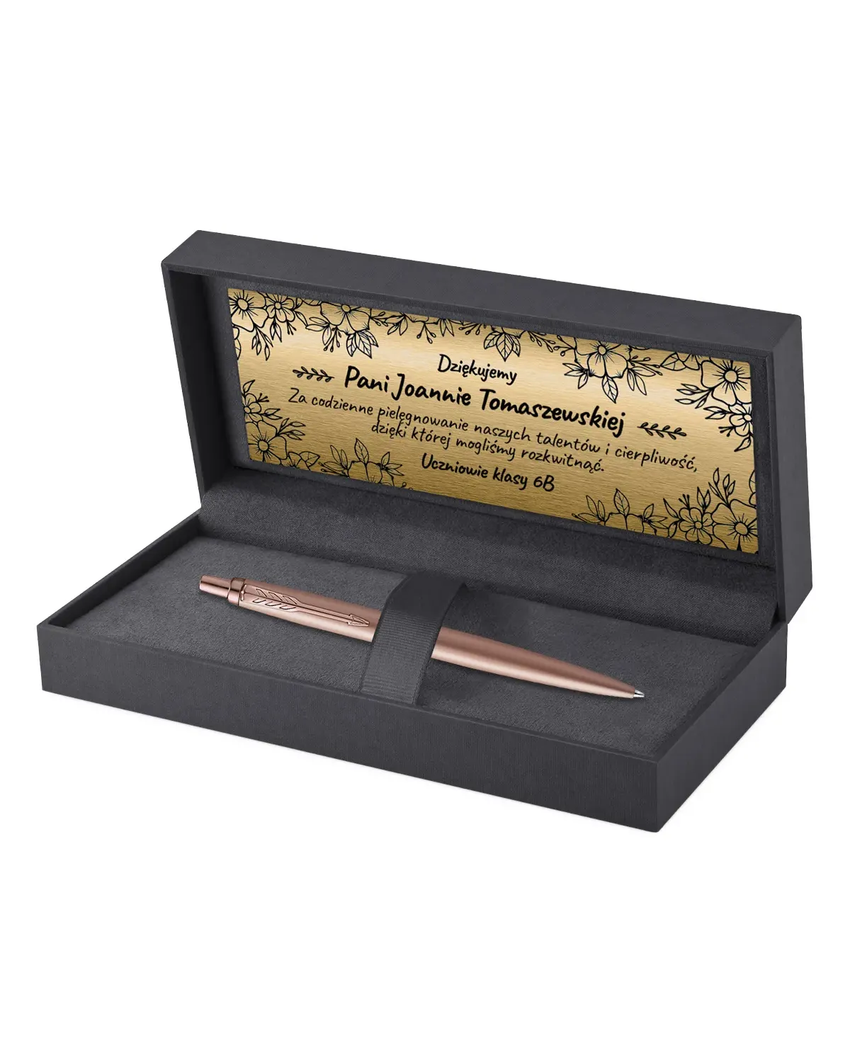 Długopis Parker Jotter XL Monochrome Pink Gold z Grawerem dla Nauczyciela (2122755/2) Długopis Parker Jotter XL Monochrome Pink Gold z Grawerem dla Nauczyciela (2122755/2)