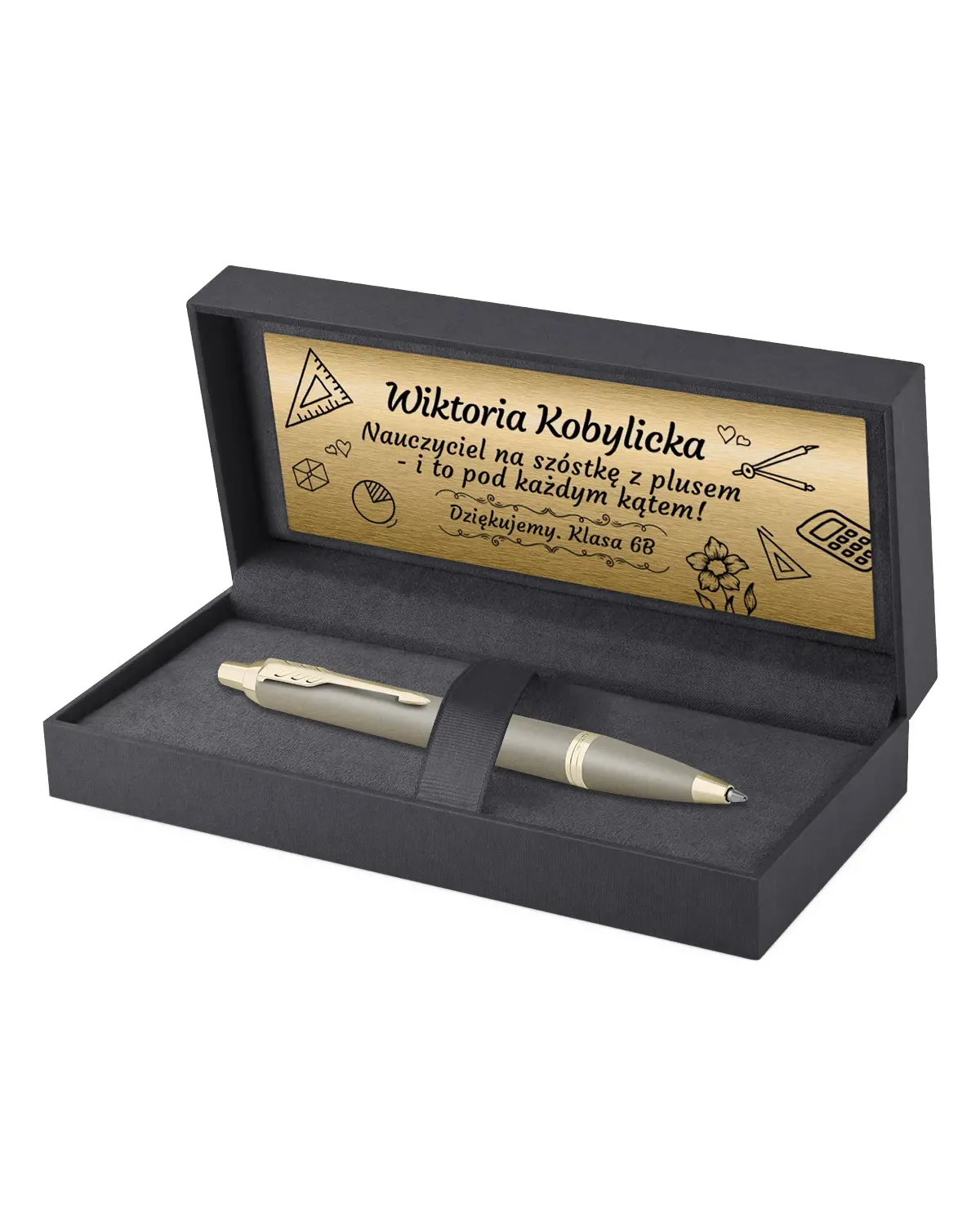 Długopis Parker IM Rituals Sandstone z Grawerem dla Nauczyciela (2235420/3)