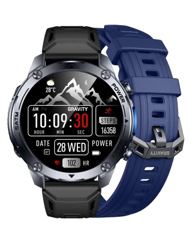 SMARTWATCH MĘSKI GRAVITY GT34-1 - AMOLED, DODATKOWY PASEK (sg060a) SMARTWATCH MĘSKI GRAVITY GT34-1 - AMOLED, DODATKOWY PASEK (sg060a)