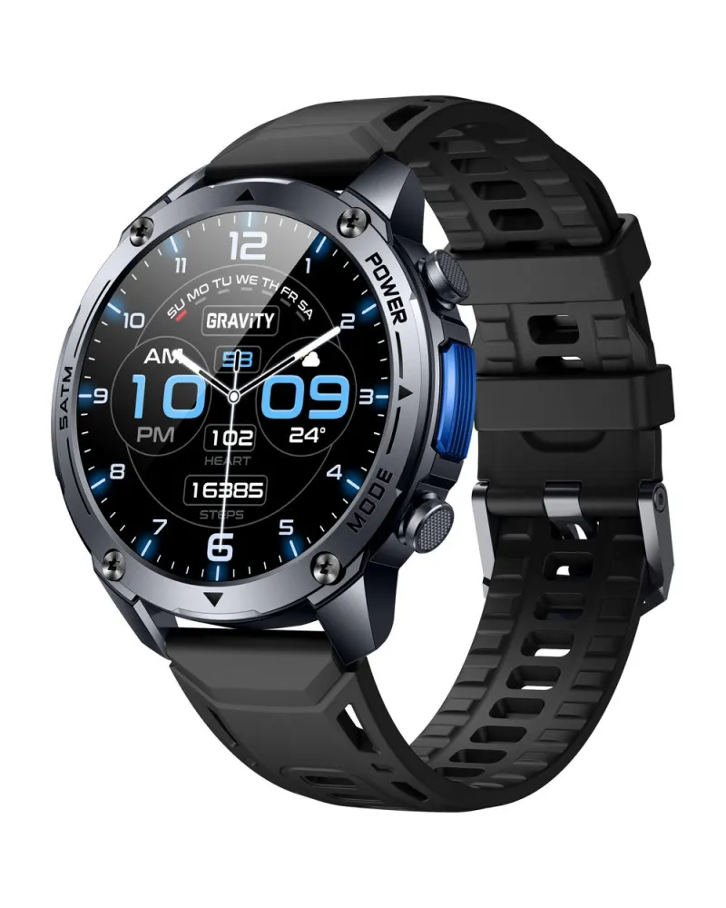 SMARTWATCH MĘSKI GRAVITY GT34-1 - AMOLED, DODATKOWY PASEK (sg060a) SMARTWATCH MĘSKI GRAVITY GT34-1 - AMOLED, DODATKOWY PASEK (sg060a)