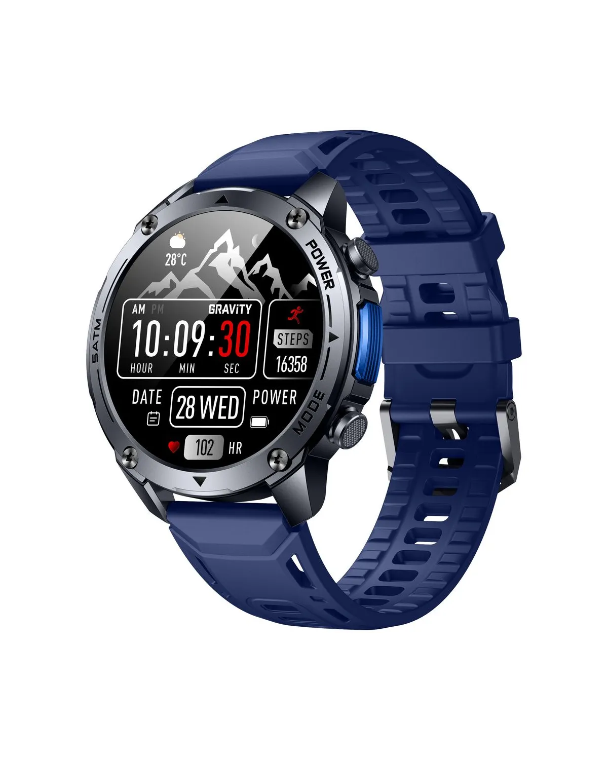 SMARTWATCH MĘSKI GRAVITY GT34-1 - AMOLED, DODATKOWY PASEK (sg060a) SMARTWATCH MĘSKI GRAVITY GT34-1 - AMOLED, DODATKOWY PASEK (sg060a)